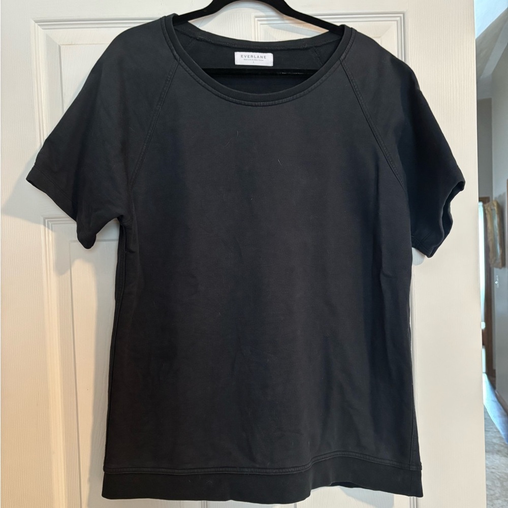 Everlane short sleeve sweatshirt
